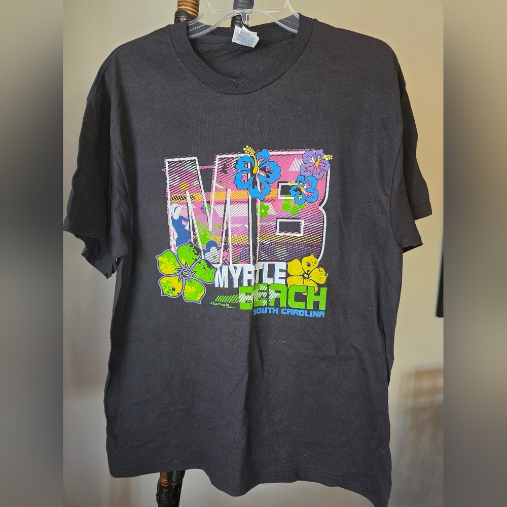Myrtle Beach Graphic Tee - Black